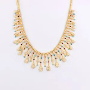 DROP NECKLACE MIX STONE